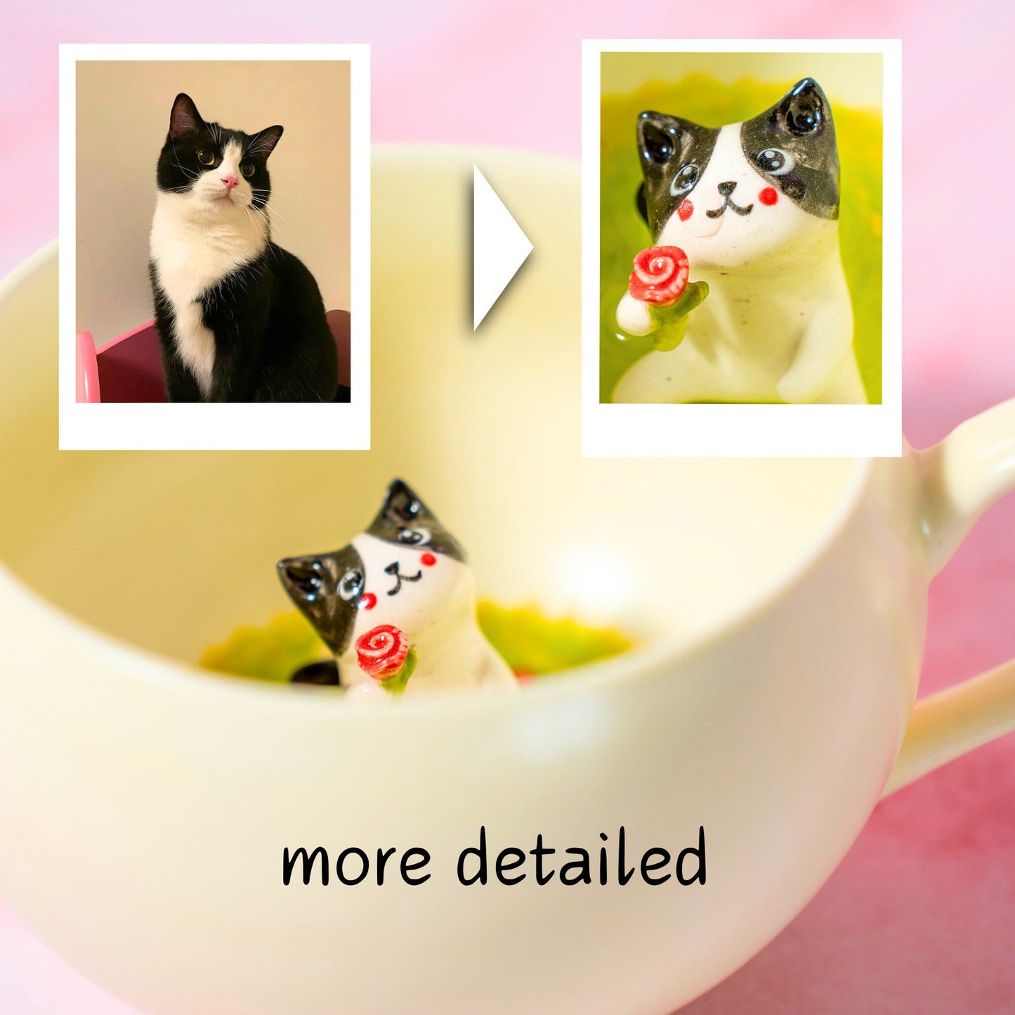 Cuchara para comida de gato personalizada con nombre, regalo para amantes de las mascotas