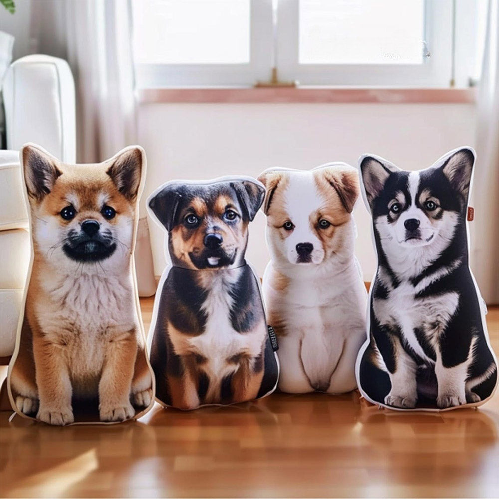Custom Pet Shaped Pillow Christmas Gift Pet Memorial Gift for Pet Lovers