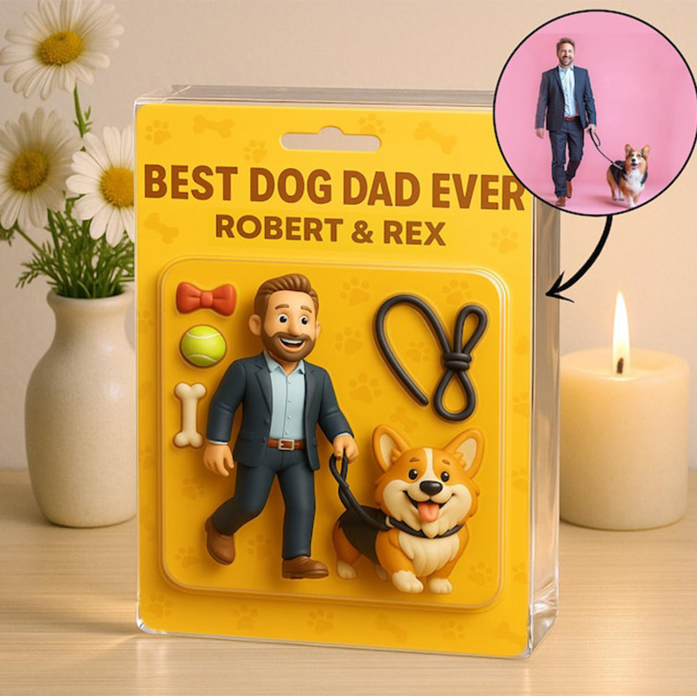 Personalisierter Futterlöffel mit Hundepfotenabdruck und Namen, Geschenk für Hundeliebhaber