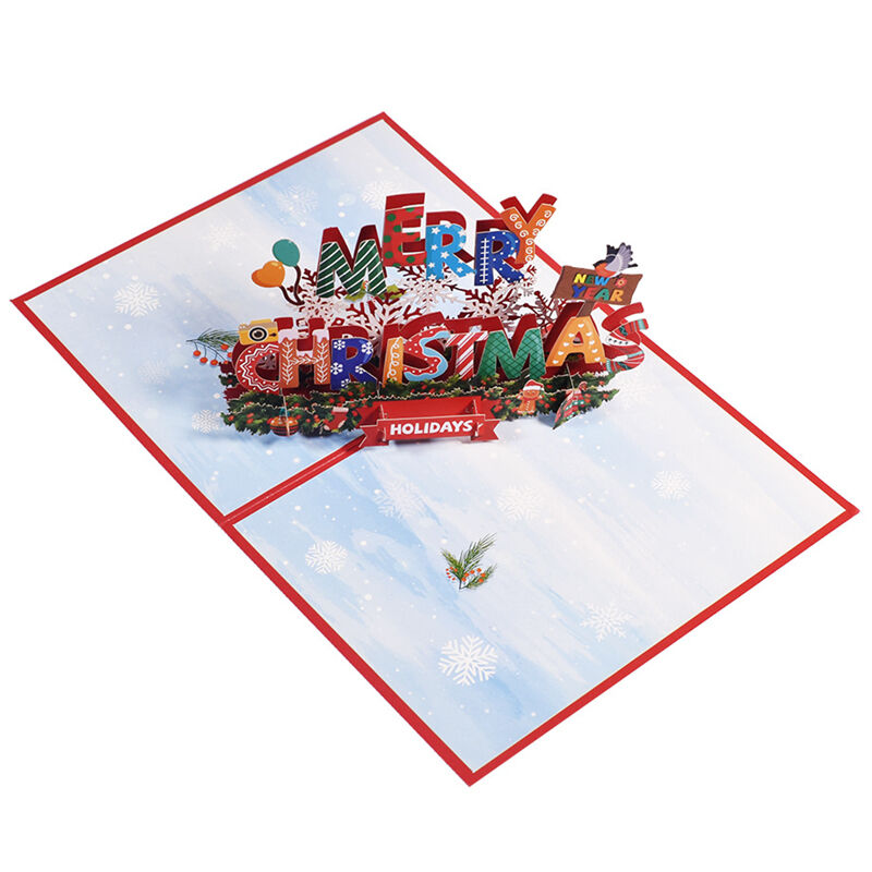 Tarjeta de regalo emergente 3D - 16