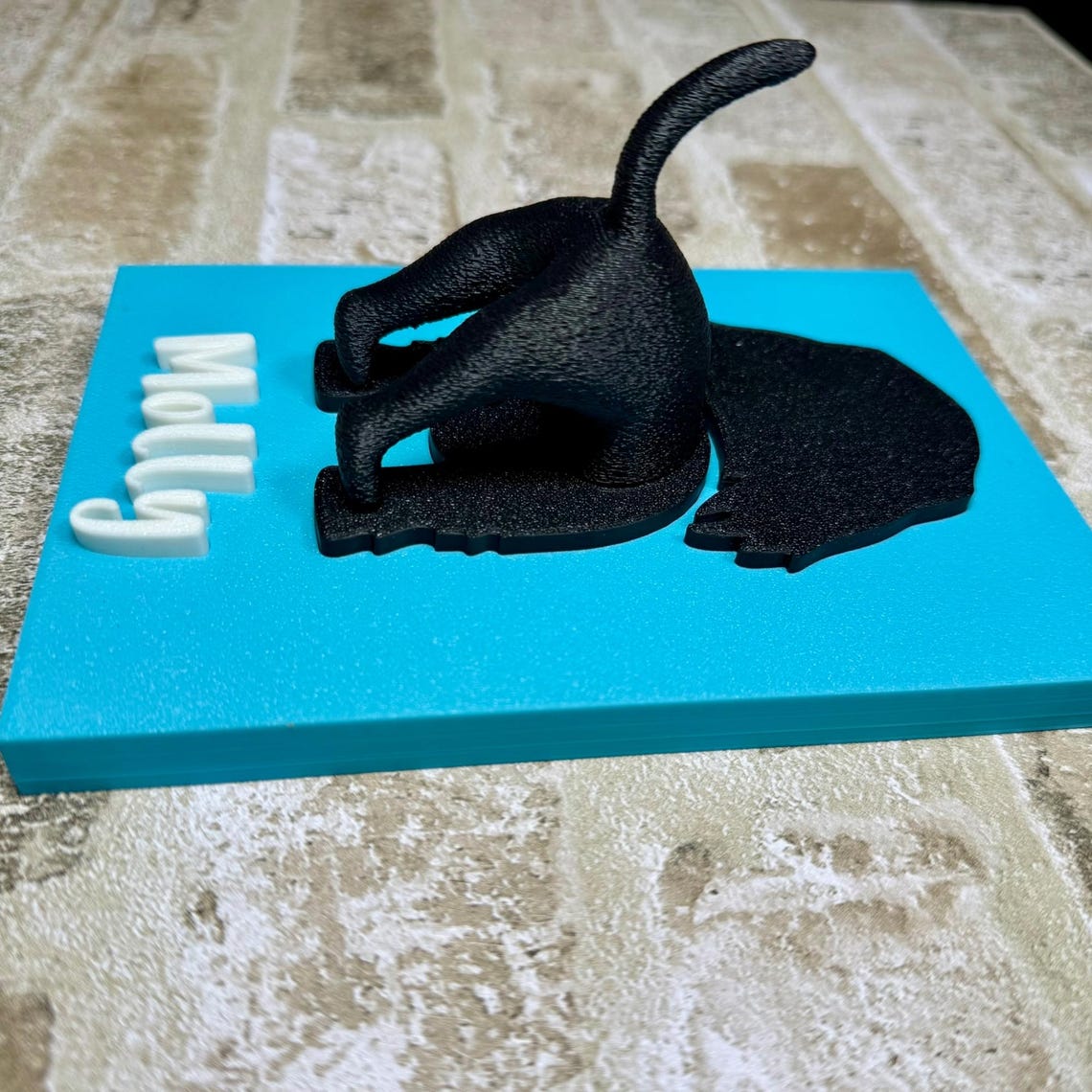 Personalized 3D Dog Leash Sign Holder Custom Dog Name Leash Holder Pet Supplies Gift for Pet Dog Lover