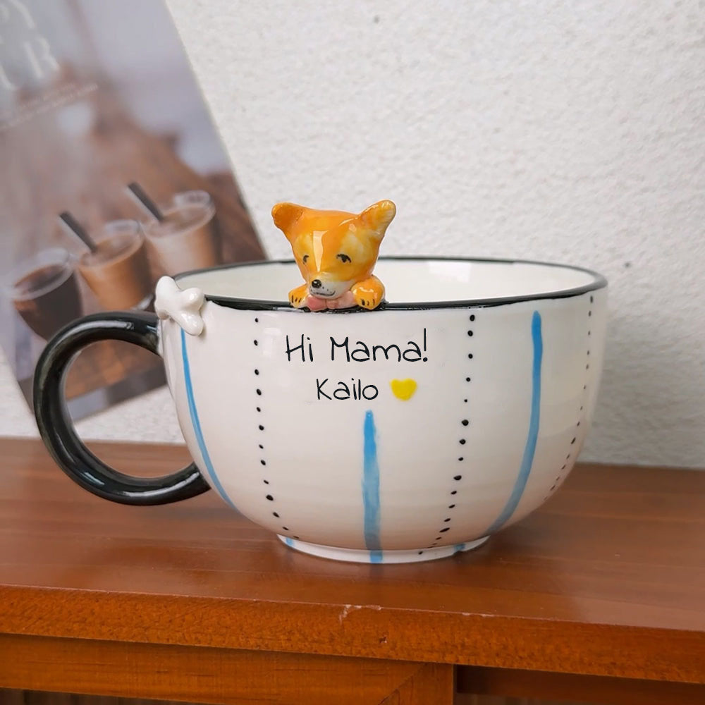 Cuchara para comida de gato personalizada con nombre, regalo para amantes de las mascotas