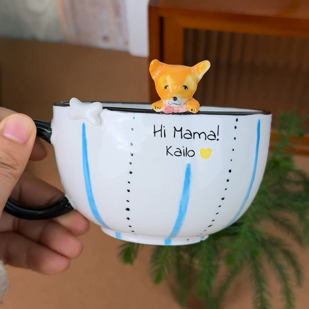 Cuchara para comida de gato personalizada con nombre, regalo para amantes de las mascotas
