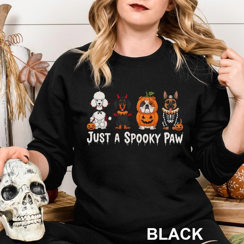 Sweat à capuche drôle pour chien effrayant d'Halloween