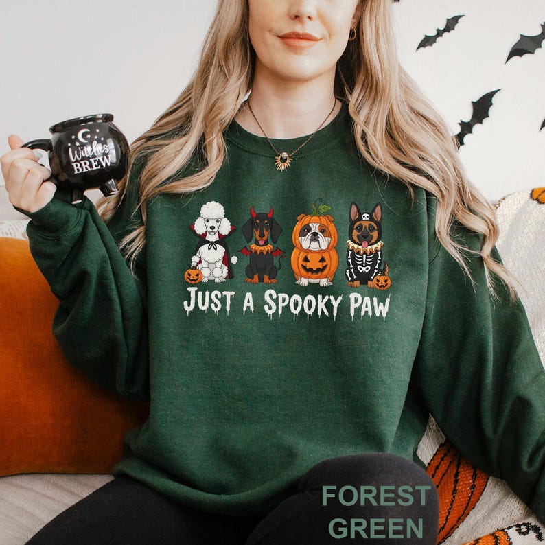 Sweat à capuche drôle pour chien effrayant d'Halloween