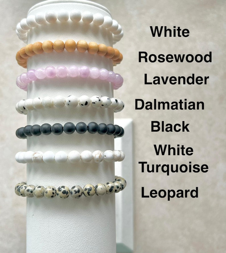 Personalized Pet Name Bracelet – Beaded Dog Name Bracelet, Custom Memorial Gift for Dog Moms