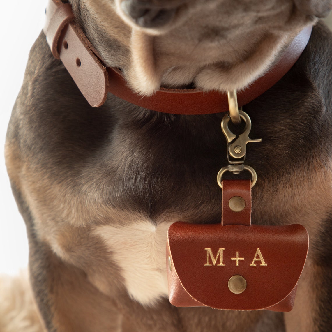 Personalized Pet Ring Pouch & Ring Carrier | Custom Wedding Ring Box with Initials & Message