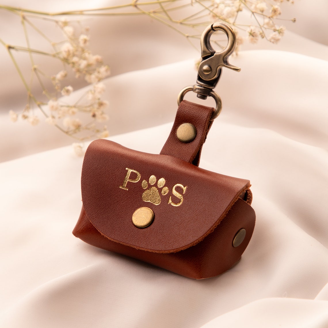 Custom Pet Ring Bearer Pouch | Personalized Wedding Ring Box for Dogs & Cats