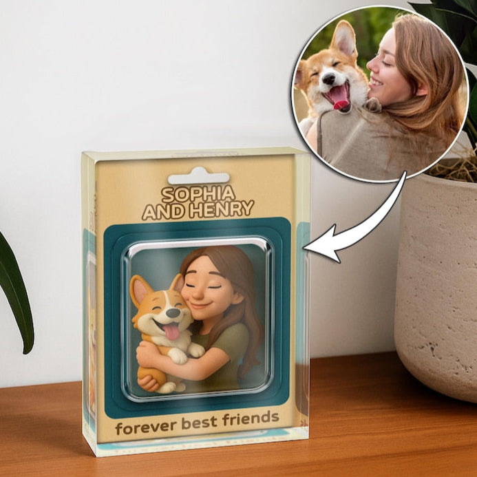 Personalisierter Futterlöffel mit Hundepfotenabdruck und Namen, Geschenk für Hundeliebhaber
