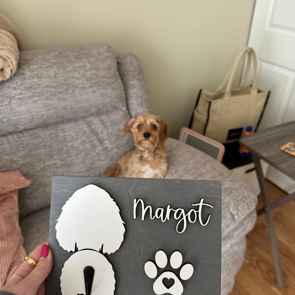 Custom Dog Butt Leash Holder for Wall Personalized Pet Leash Rack & Key Hook Unique Gift for Dog Owners