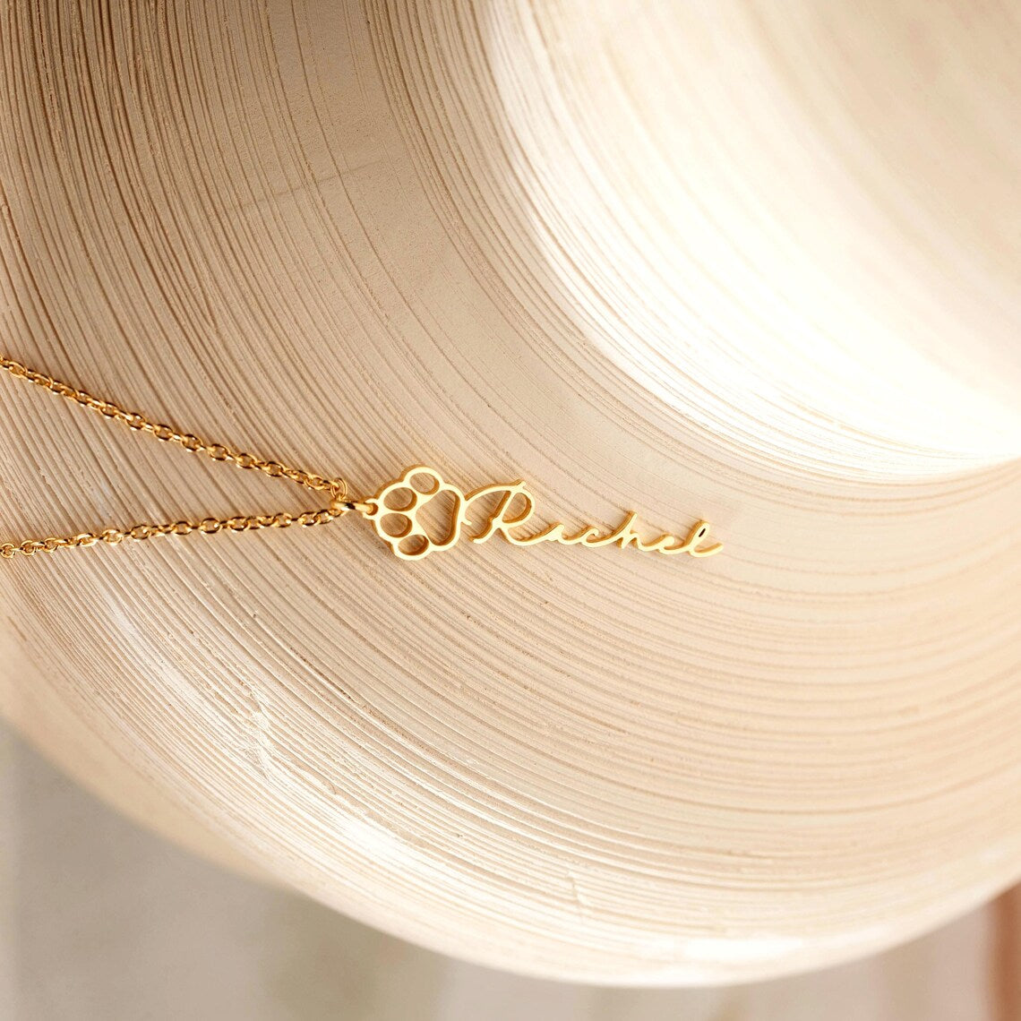 Personalized Pet Name Necklace Unique Gift Idea Pet Lover Gift