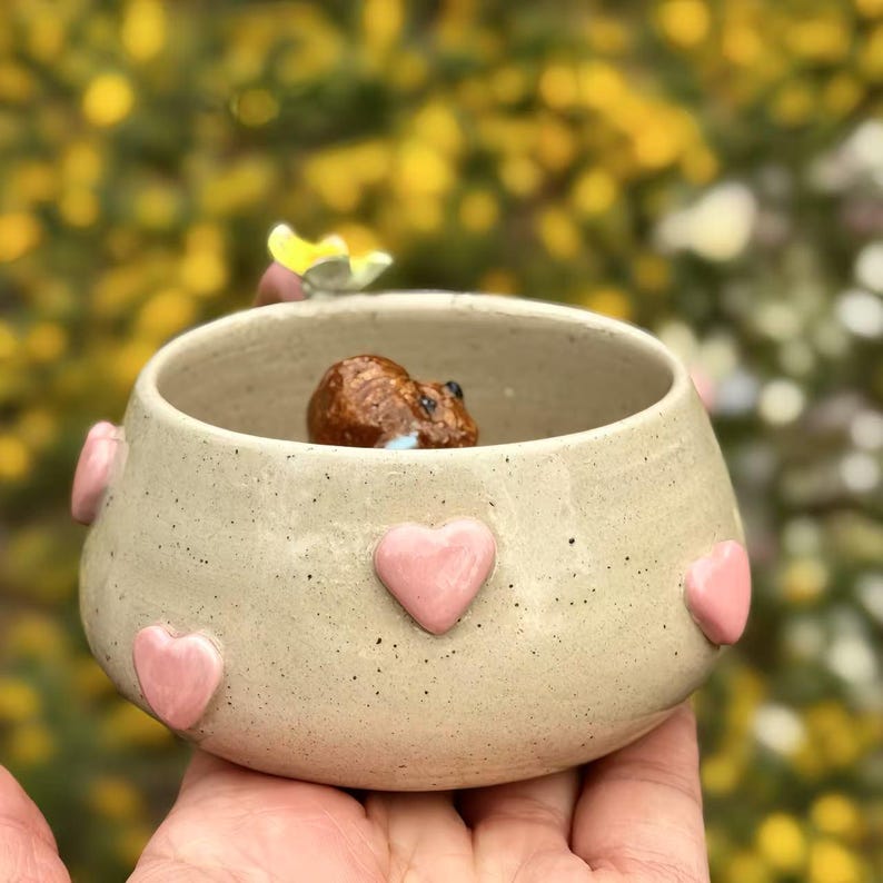 Personalized Handcrafted Pet Figure Mug Custom Cat and Dog Ceramic Coffee Mug Gift for Pet Lovers