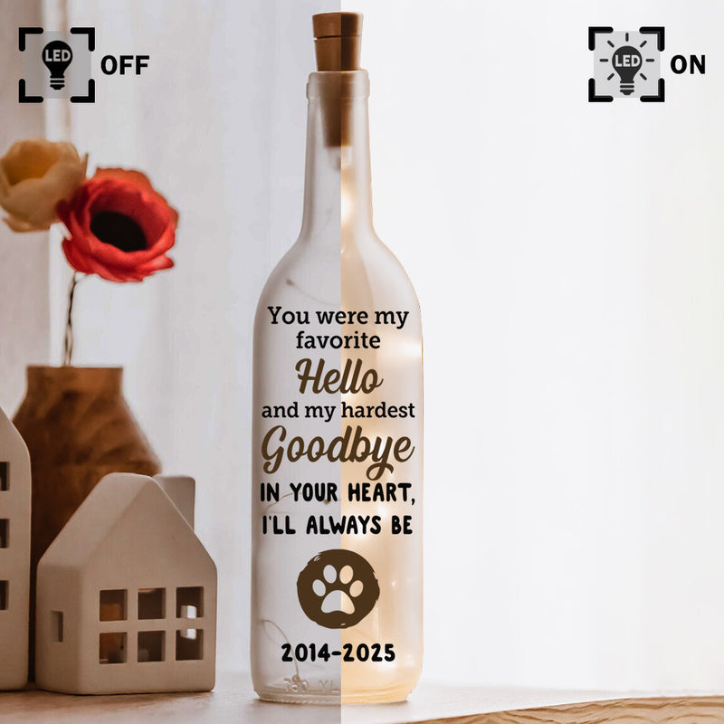 Personalisiertes Hundefoto Pfoten-Nachtlicht Haustier-Erinnerungsgeschenk für Tierliebhaber