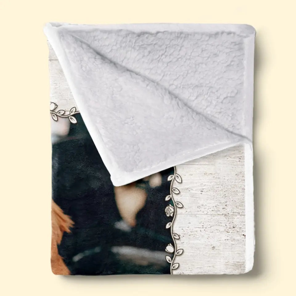 Personalized Dog Memorial Photo Blanket Sympathy Gift For Pet Lovers Christmas Gift for Dog Lovers