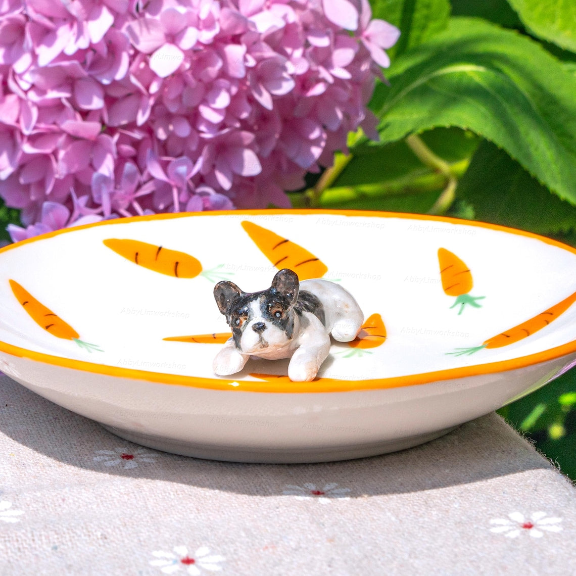 Custom Dog Cat Figurine Jewelry Ring Dish Gift For Pet Lovers Chrismas Keepsake Gift
