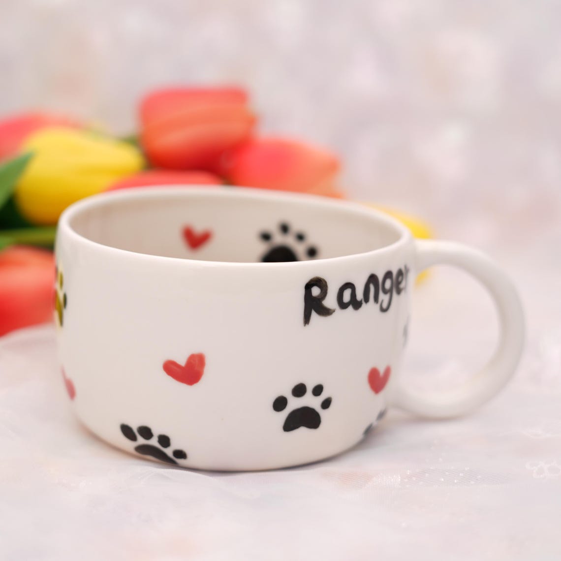 Cuchara para comida de gato personalizada con nombre, regalo para amantes de las mascotas