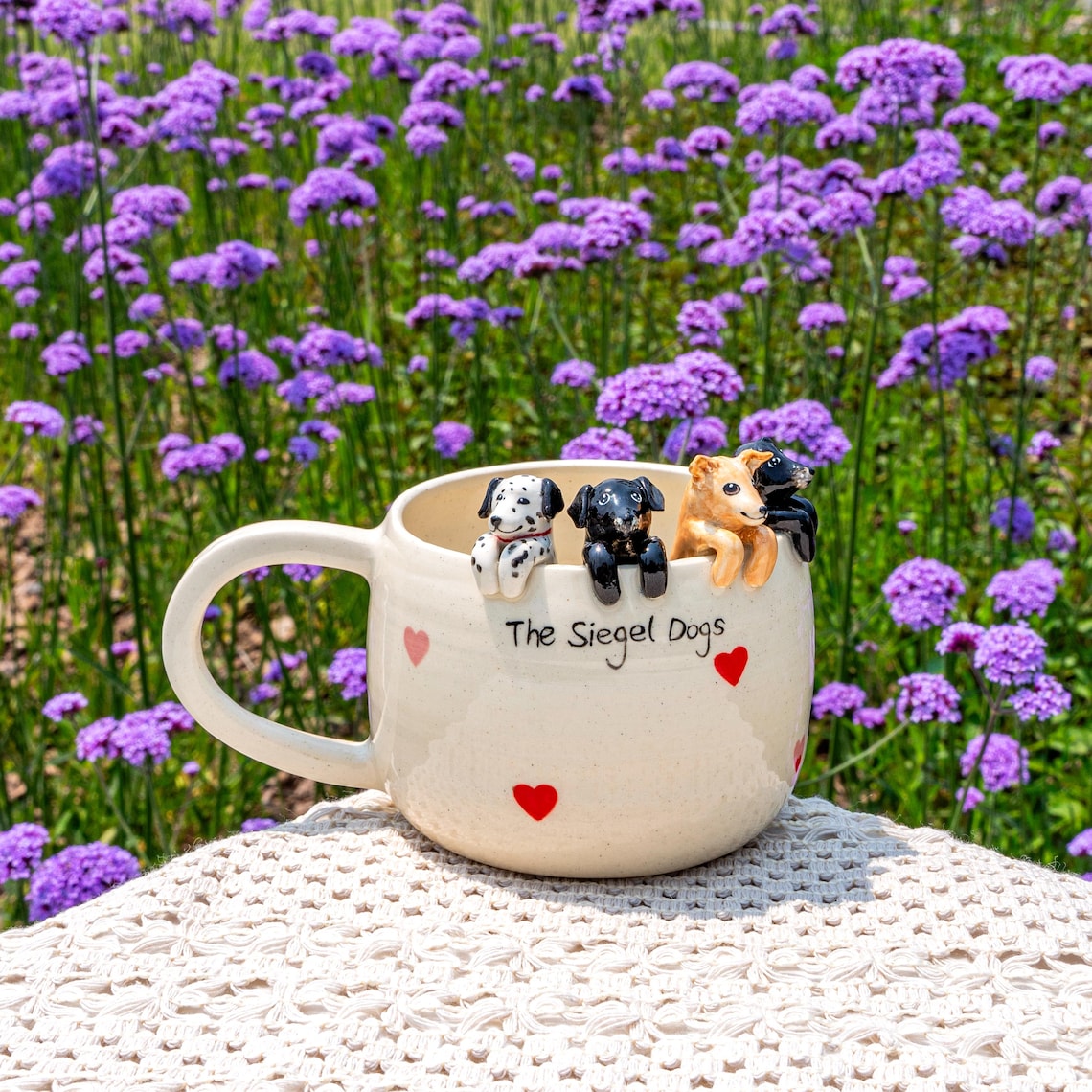 Personalized Pet Figure Mug Birthday Christmas Keepsake Gift for Dog Cat Lovers