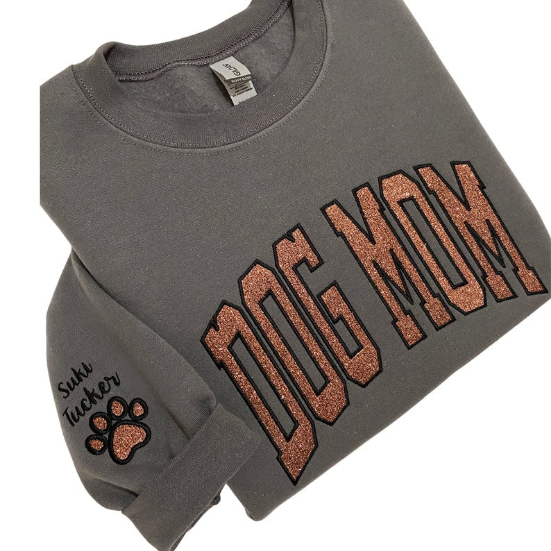 Sudadera personalizada con el nombre de tu mascota en la manga, regalo para amantes de las mascotas