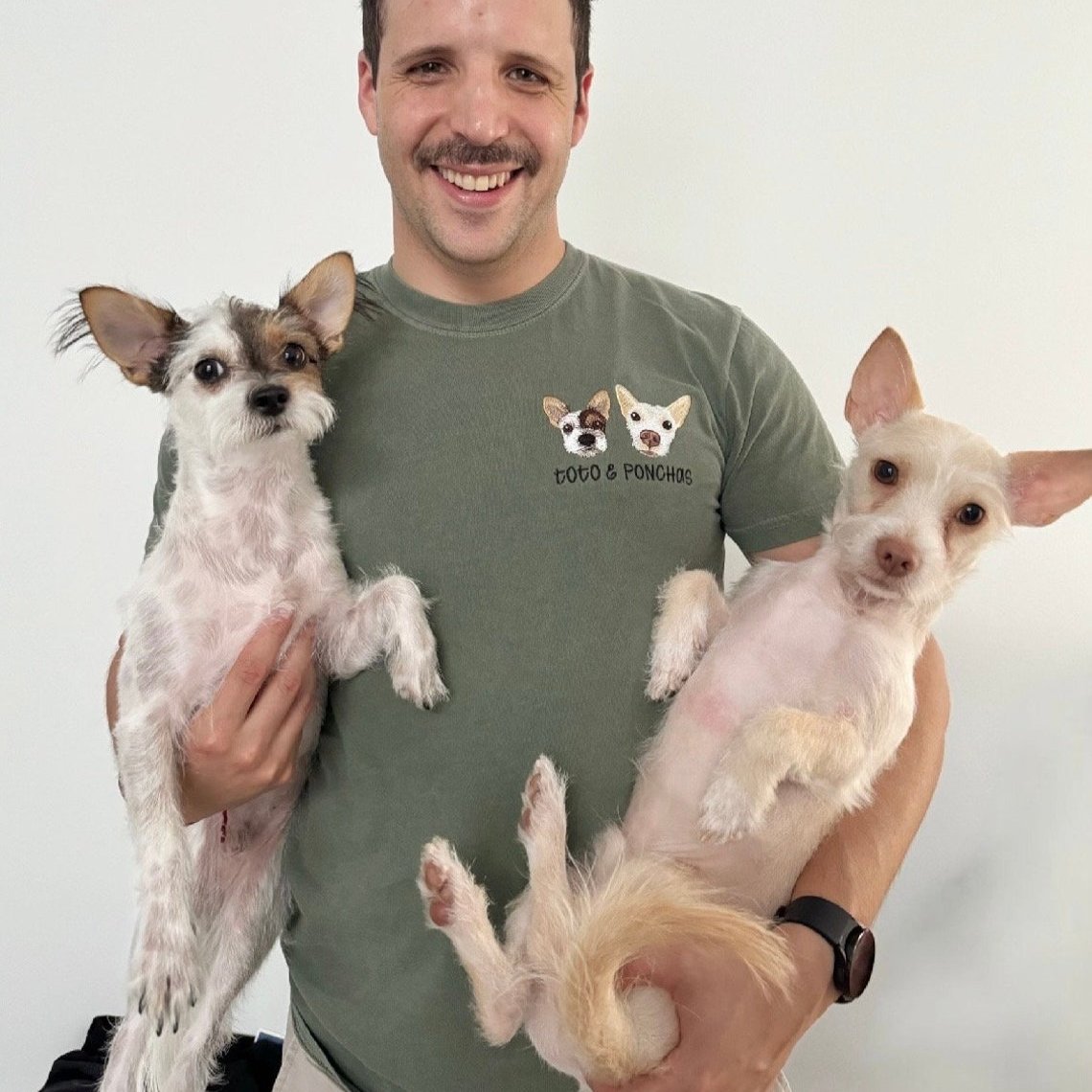 Sudadera personalizada con bordado de cara y nombre de mascota, foto de perro y gato, regalo para amantes de las mascotas