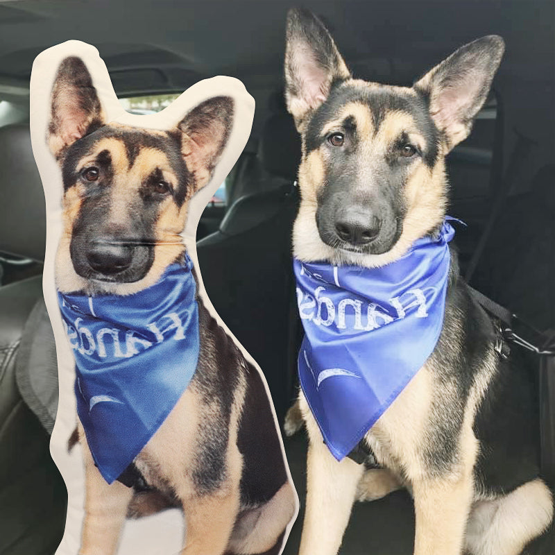 Custom Pet Shaped Pillow Christmas Gift Pet Memorial Gift for Pet Lovers