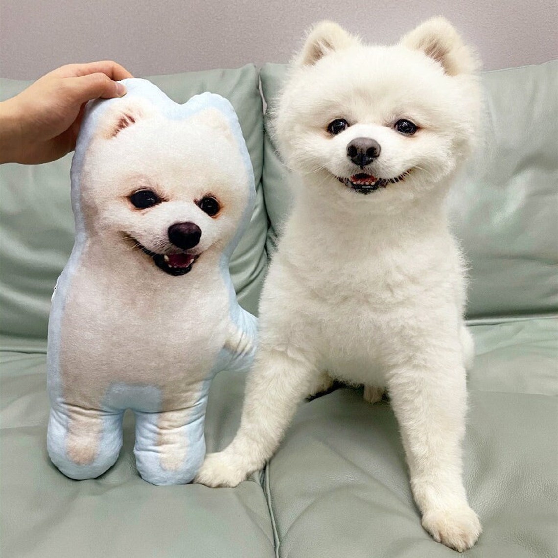 Custom Pet Shaped Pillow Christmas Gift Pet Memorial Gift for Pet Lovers