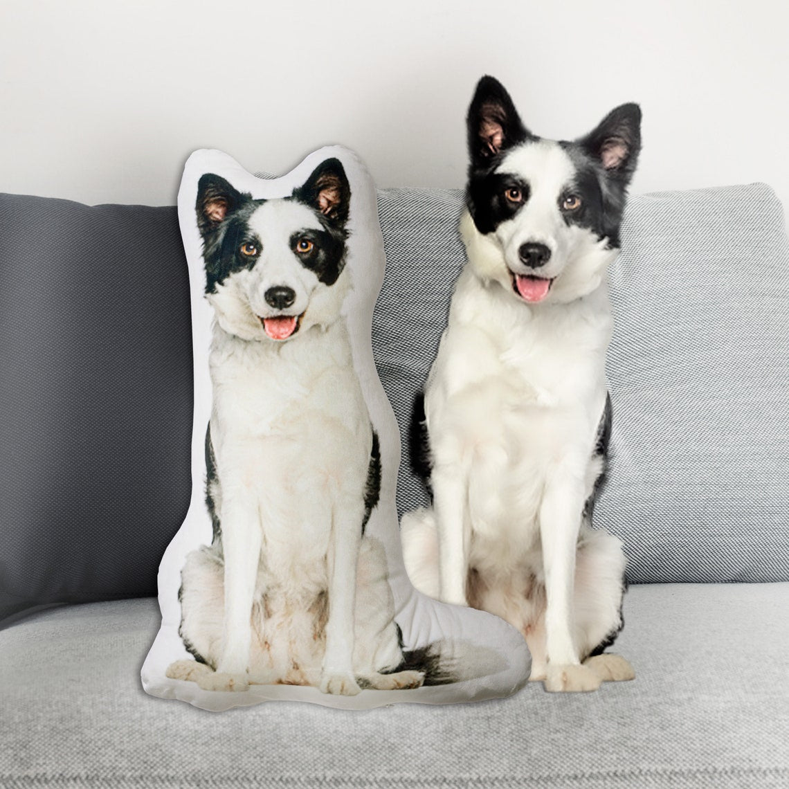Custom Pet Shaped Pillow Christmas Gift Pet Memorial Gift for Pet Lovers