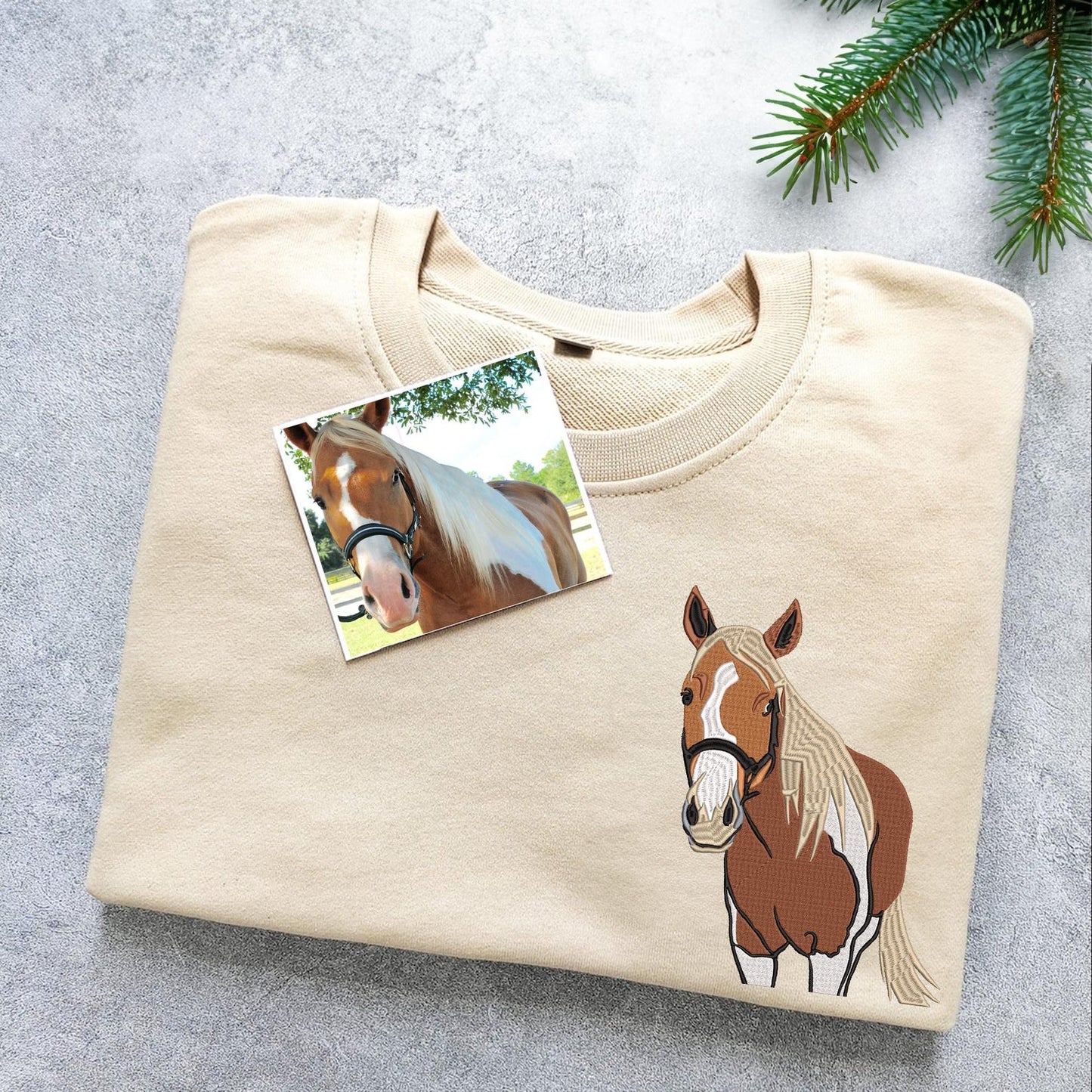 Sudadera personalizada con el nombre y la cara de tu mascota bordada para amantes de las mascotas