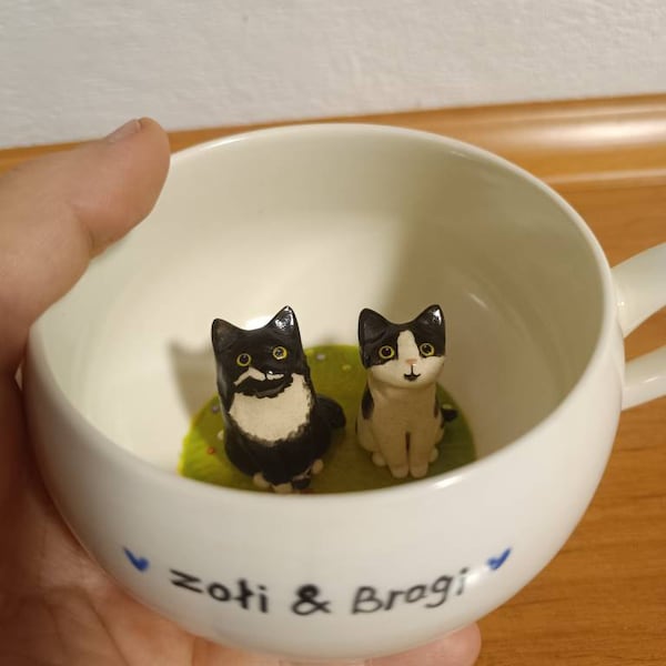 Cuchara para comida de gato personalizada con nombre, regalo para amantes de las mascotas