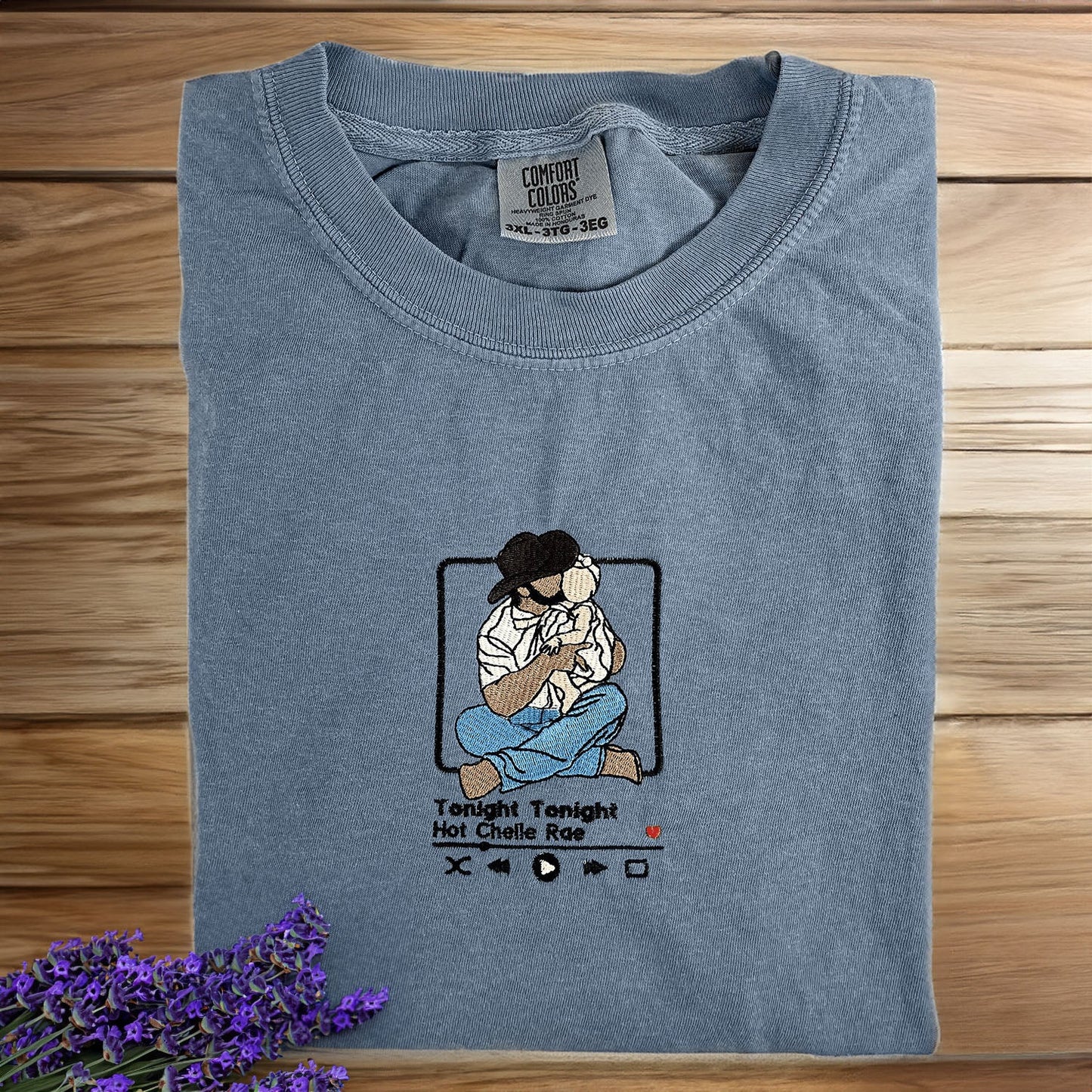 Sudadera bordada personalizada con retrato de reproductor de música, regalo para el día del padre para papá