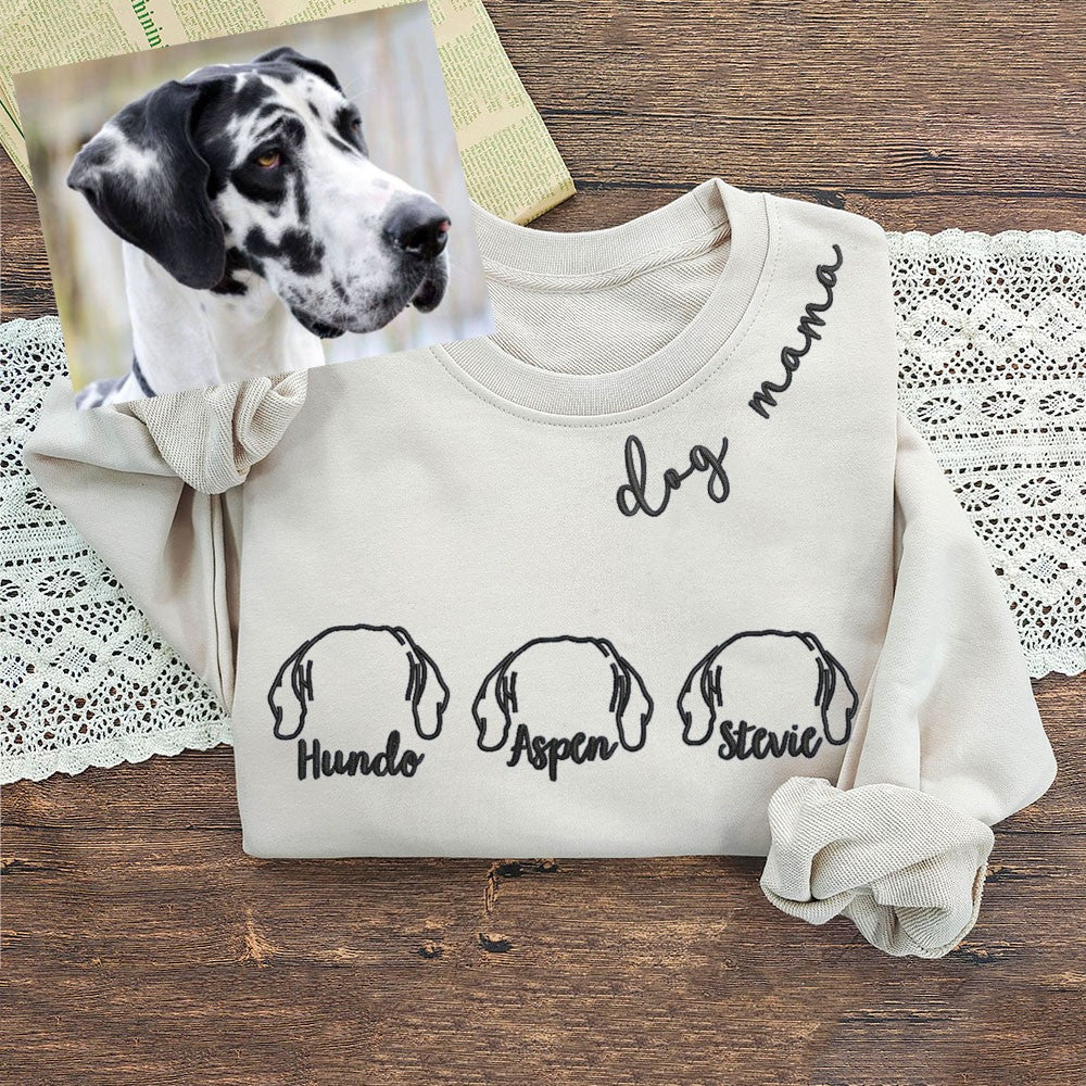 Sudadera personalizada con el nombre de tu mascota en la manga, regalo para amantes de las mascotas