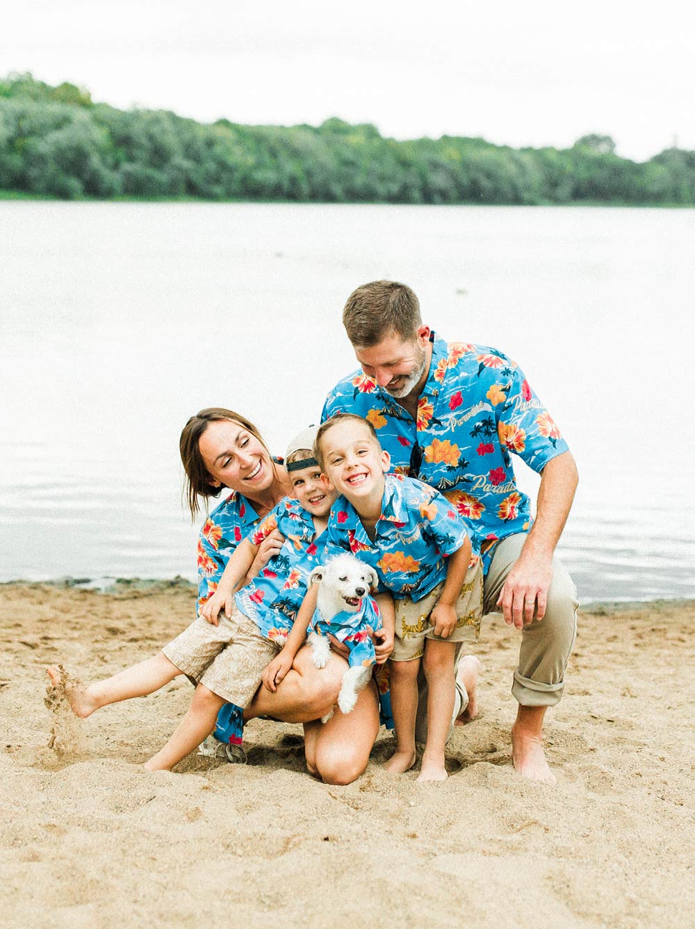 Matching Dog & Owner Hawaiian Shirts – Fun Beach Outfits, Family Matching Pet Clothes