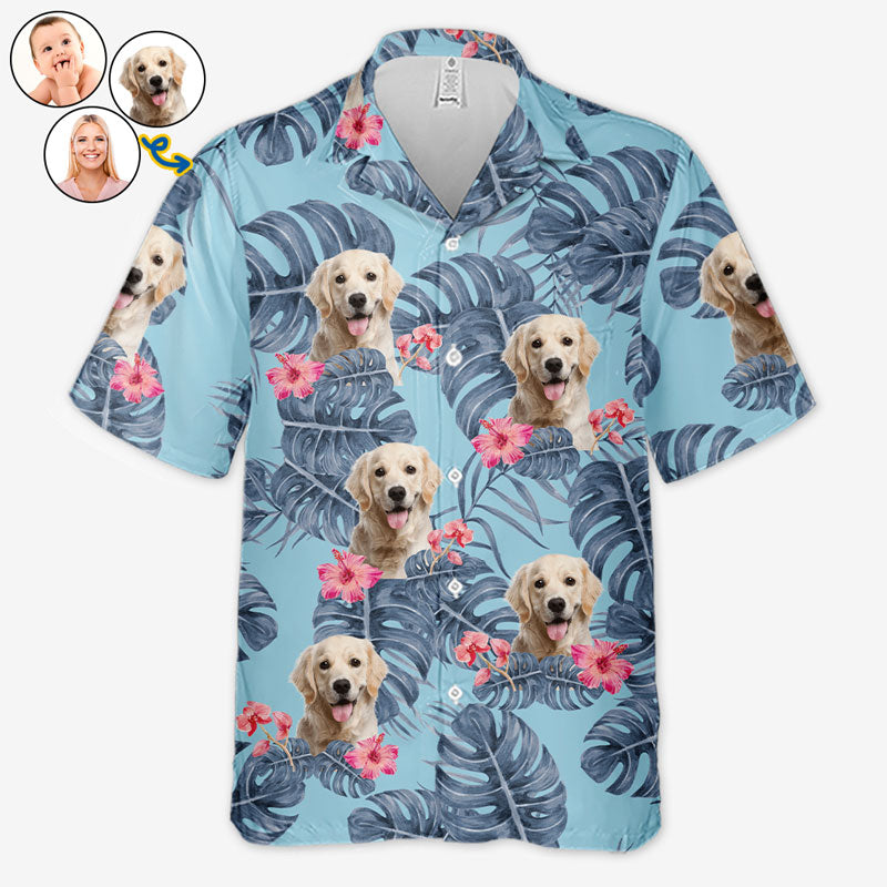 Cara de mascota bordada personalizada y nombre de mascota sudadera retrato de perro bordado cuello redondo regalo amante de las mascotas