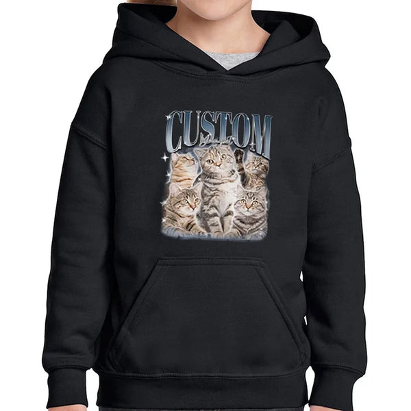 Custom Photo Vintage Tee For Pet Lovers