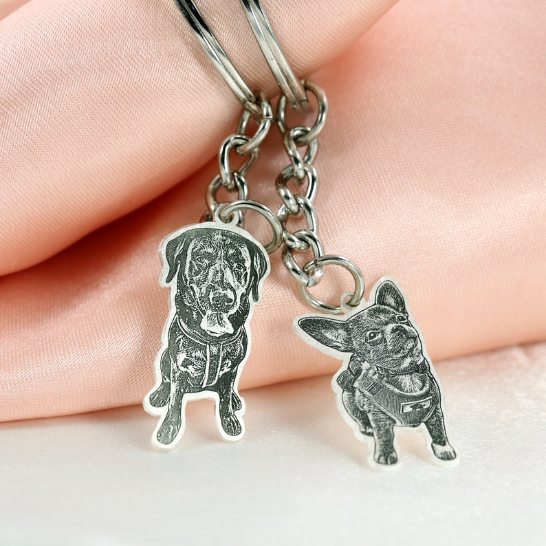 Personalisiertes Gedenkschild für Haustierhalsband mit Haustierohr und Namen, Geschenk für Tierliebhaber