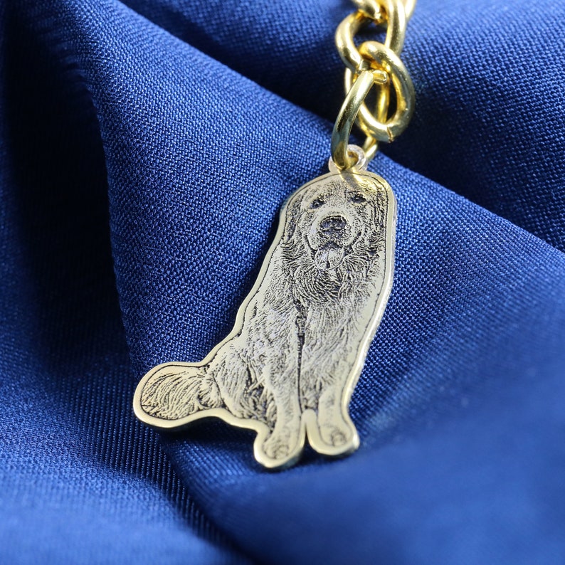 Personalisiertes Gedenkschild für Haustierhalsband mit Haustierohr und Namen, Geschenk für Tierliebhaber