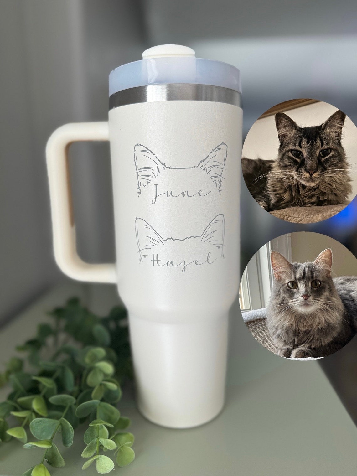 Personalisierte Katzenfutterschaufel mit Namen Geschenk für Tierliebhaber