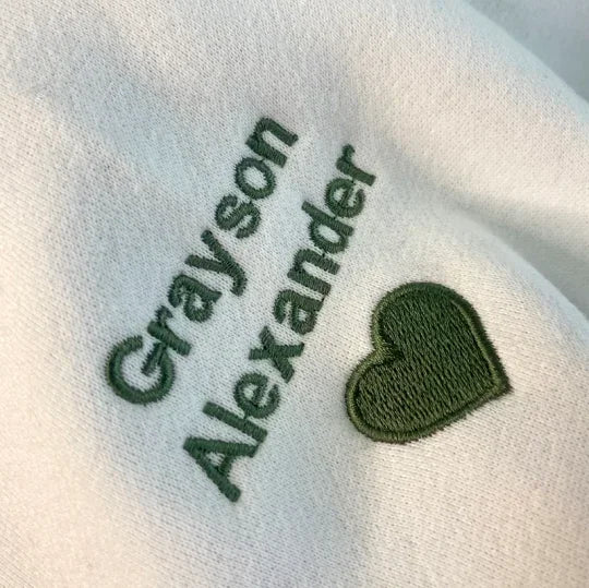 Benutzerdefinierter bestickter Papa-Sweatshirt-Hoodie mit Kindernamen und voraussichtlichem Datum zum Vatertag