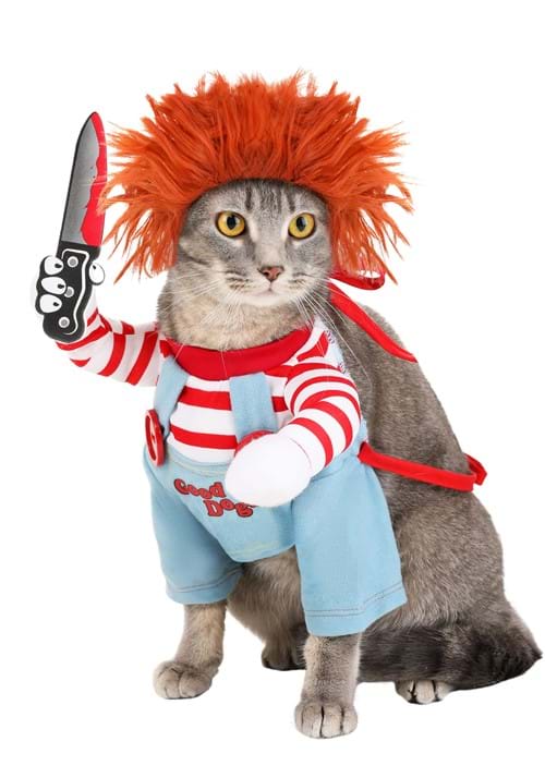 Deadly Doll Halloween Pet Costume For Dog Cat