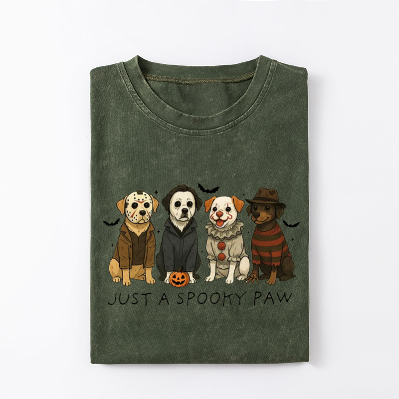 Sweat-shirt d'Halloween pour chien Just a Spooky Paw, sweat à capuche de saison effrayante, cadeau unique pour les amoureux des animaux