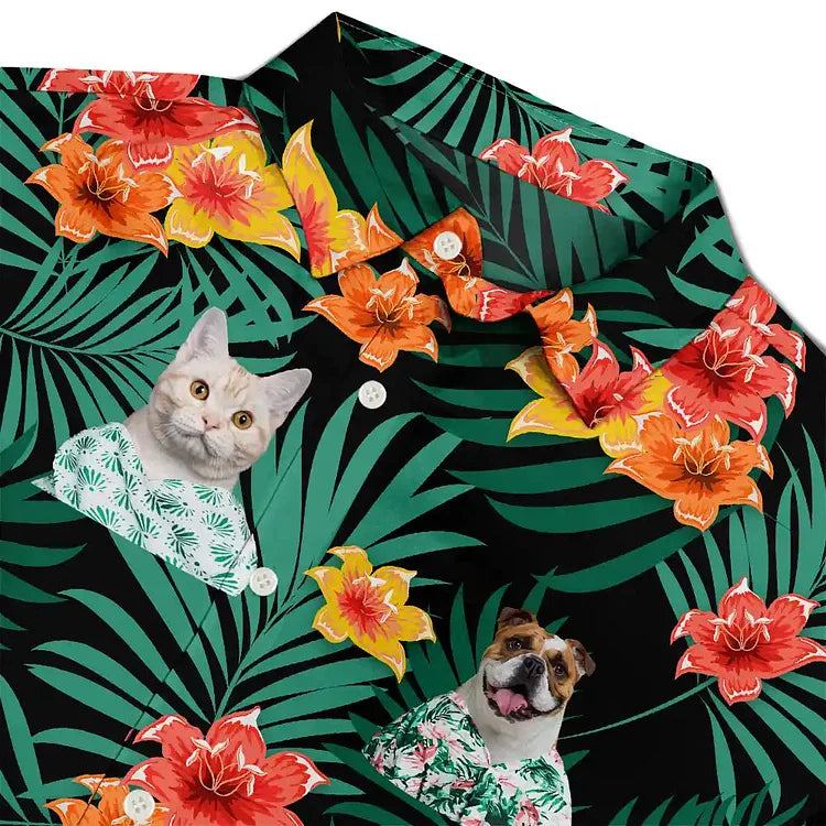 Cara de mascota bordada personalizada y nombre de mascota sudadera retrato de perro bordado cuello redondo regalo amante de las mascotas