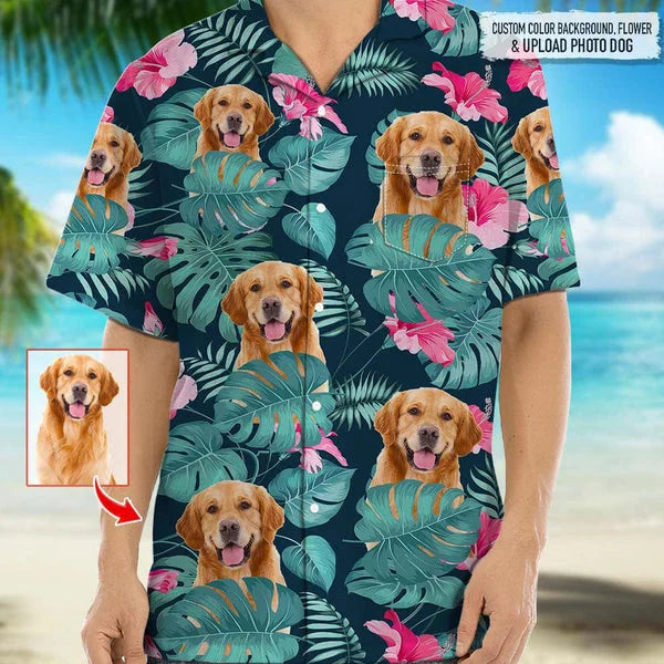 Cara de mascota bordada personalizada y nombre de mascota sudadera retrato de perro bordado cuello redondo regalo amante de las mascotas