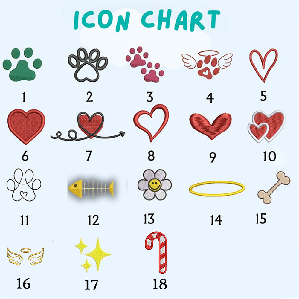 Custom Pet Christmas Sweatshirt - Personalized Dog/Cat Santa Hat Graphic Crewneck