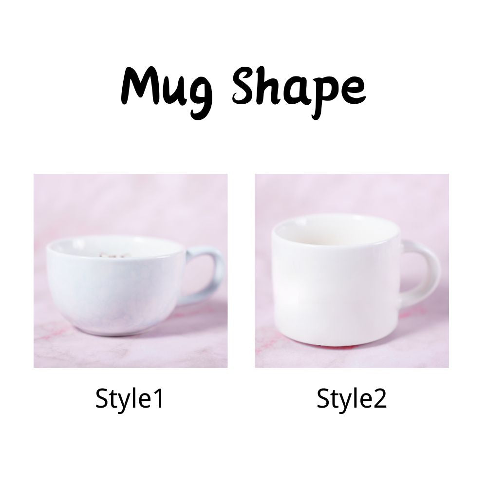 Custom Pet Figurine Mug with Name – Handmade Cat & Dog Ceramic Mug Christmas Keepsake Gift for Pet Lovers