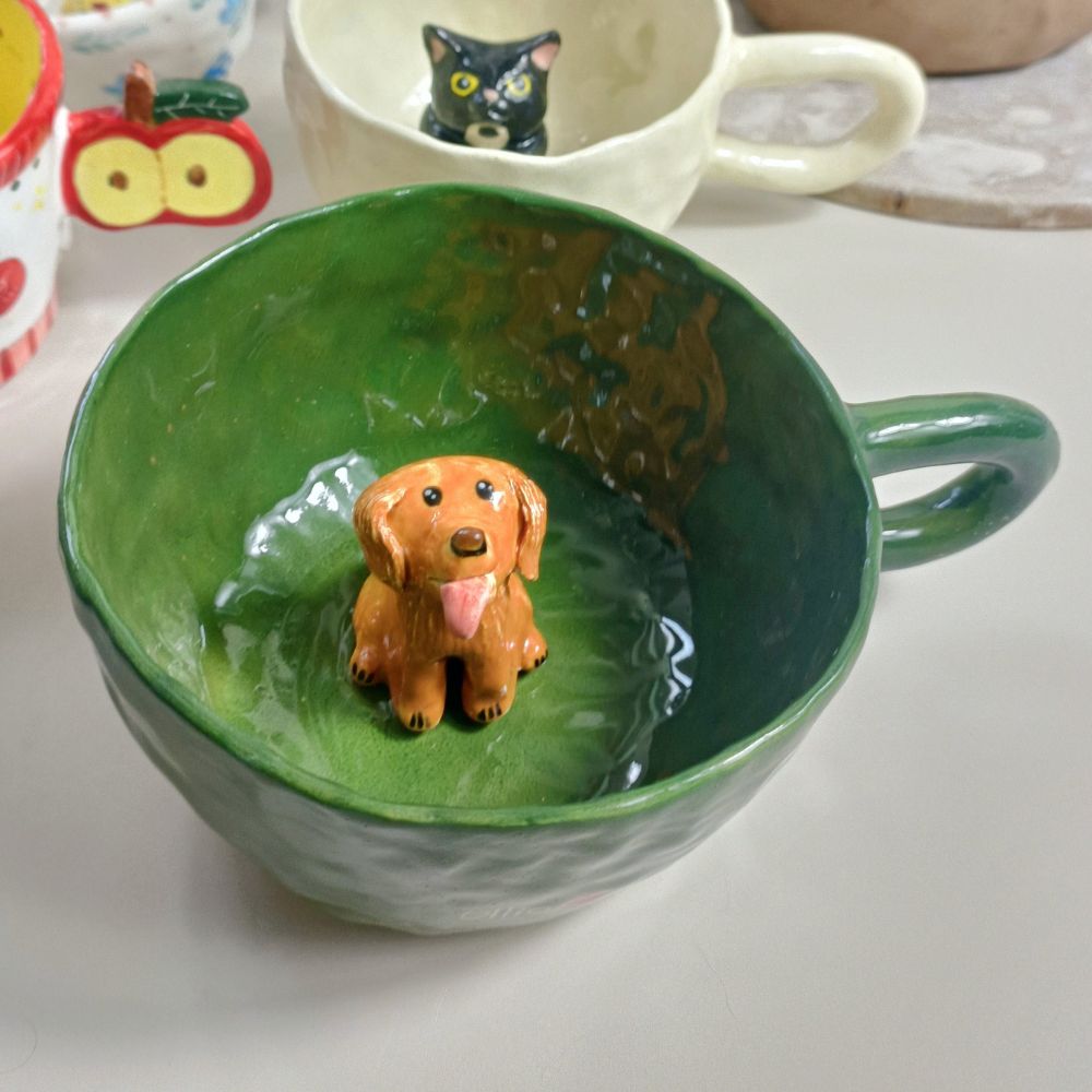 Personalized Pet Figure Mug Birthday Valentines Anniversary Gift for Pet Lovers