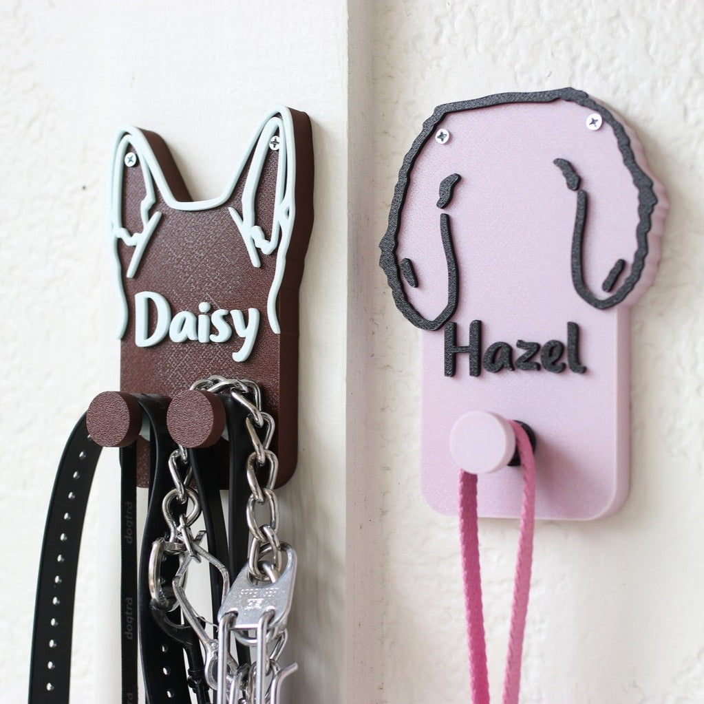 Soporte para correa de perro personalizado para amantes de las mascotas