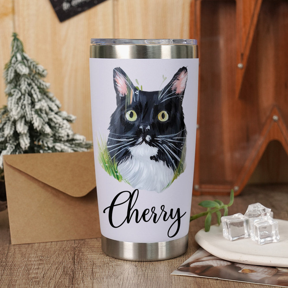 Personalisierte Katzenfutterschaufel mit Namen Geschenk für Tierliebhaber