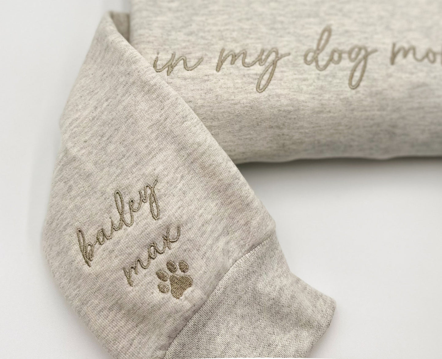 Sudadera personalizada con el nombre de tu mascota en la manga, regalo para amantes de las mascotas