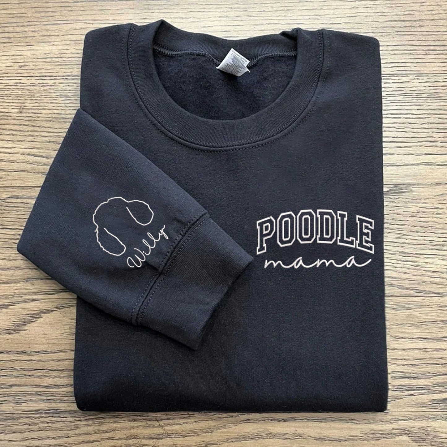 Sudadera personalizada con el nombre de tu mascota en la manga, regalo para amantes de las mascotas