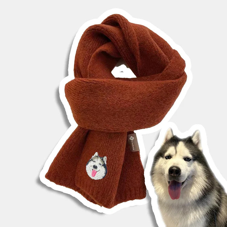 Cara de mascota bordada personalizada y nombre de mascota sudadera retrato de perro bordado cuello redondo regalo amante de las mascotas
