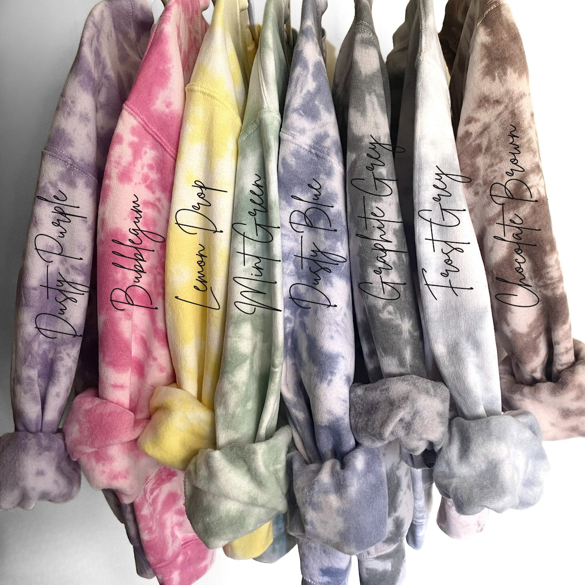Personalized Tie Dye Embroidered Mama Sweatshirt Mother's Day Gift